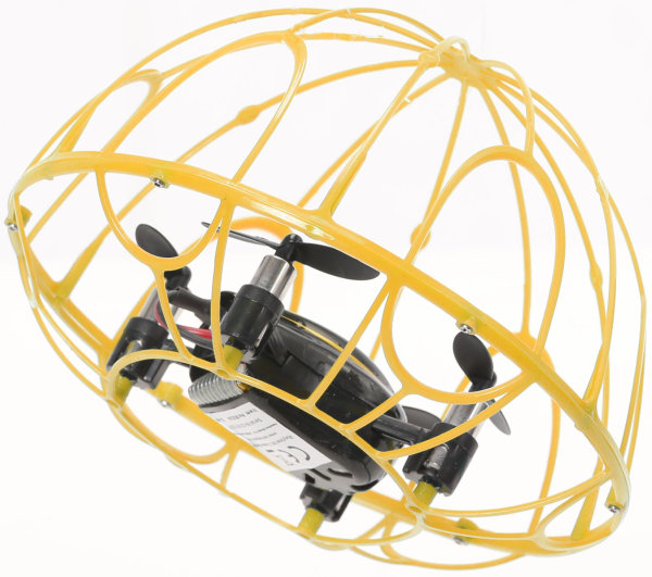 RayLine&reg; RC Quadrocopter X3A gelb | Agile, kompakte Drohne mit 6-Achsen Gyroskop &amp; Tumbler Mode