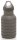 Silikon-Trinkflasche (700ml), grau | Faltbar, BPA frei - FDA genehmigt, Kunststoffverschluss