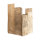 JK ORIGINAL&reg; asymmetrischer Designer-Papierkorb | 100% recyceltes Palettenholz | Handmade in Germany
