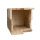 JK ORIGINAL&reg; asymmetrisches Designer-Set aus Schirmst&auml;nder und Paperkorb | 100% recyceltes Palettenholz | Handmade in Germany