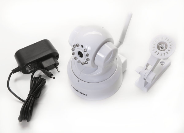 GRUNDIG IP-Kamera HD WiFi P&amp;P | Schwenk- und neigbar | Nachtsichtfunktion | Bewegungserkennung